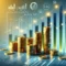 Illustration of a financial graph showcasing top-performing equity mutual funds for 2025 with dynamic growth patterns.